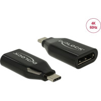 Delock Adapter USB Type-C™ male to DisplayPort female (DP Alt Mode) 4K 60 Hz