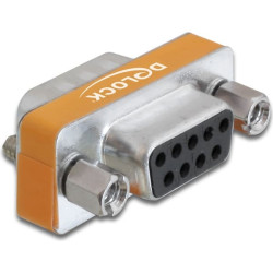 Delock Adapter Null Modem Sub-D 9 pin male > Sub-D 9 pin female
