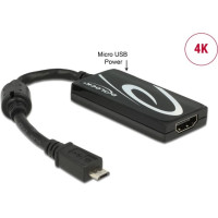 Delock MHL 3.0 Adapter > High Speed HDMI with 4K Ultra-HD Resolution and RCP Premium