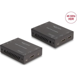 Delock HDMI KVM Extender Set over Cat.6 Cable 4K 60 Hz 70 m