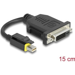 Delock Mini DisplayPort 1.1 to DVI adapter with latch passive