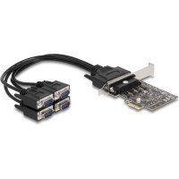 Delock PCI Express Card to 4 x Serial RS-232