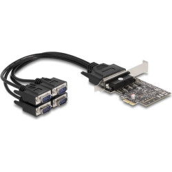Delock PCI Express Card to 4 x Serial RS-232