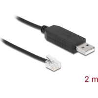 Delock Adapter cable USB Type-A to Serial RS-232 RJ12 with ESD potection Skywatcher 2 m