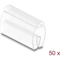 Delock Cable Marker for cable diameter 6 - 10 mm 50 pieces transparent