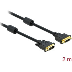 Delock Extension cable DVI 24+1 male  female 2 m