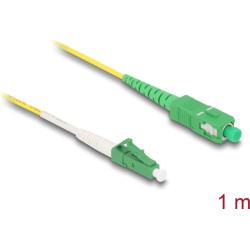 Delock Cable Optical Fibre LC-APC to SC-APC Simplex Singlemode OS2 1 m