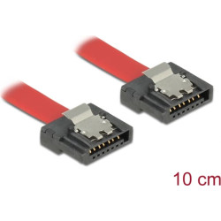 Delock SATA 6 Gb/s Cable 10 cm red FLEXI