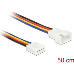 Delock Extension Cable PWM Fan Connection 4 Pin 50 cm