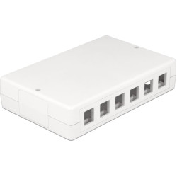 Delock Keystone Surface Mounted Box 12 Port