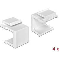 Delock Keystone cover white 4 pieces
