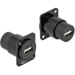 Delock D-Type Module USB 2.0 Type-A female to female