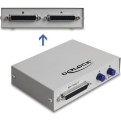 Delock Parallel Switch Sub-D 25 pin 2-port manual
