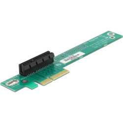 Delock Riser Card PCI Express x4 > x4 90° left angled