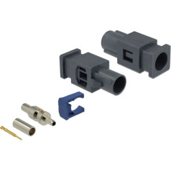 Delock FAKRA G plug spring pin for crimping