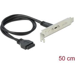 Delock Slot Bracket with 1 x USB Type-C™ Port