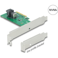 Delock PCI Express x4 Card to 1 x internal SFF-8643 NVMe - Low Profile Form Factor