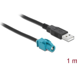 Delock Cable HSD Z female to USB 2.0 Type-A male 1 m