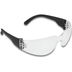 Delock Safety Glasses with temples clear lenses