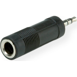 ROLINE Stereo Adapter 3.5 mm Male - 6.35 mm Female