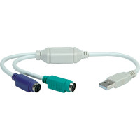 Value USB to 2x PS/2 Adapter Cable