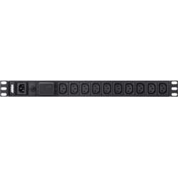 Aten PE0118SG 1U 10A 18-Port Basic PDU mit Überspannungsschutz