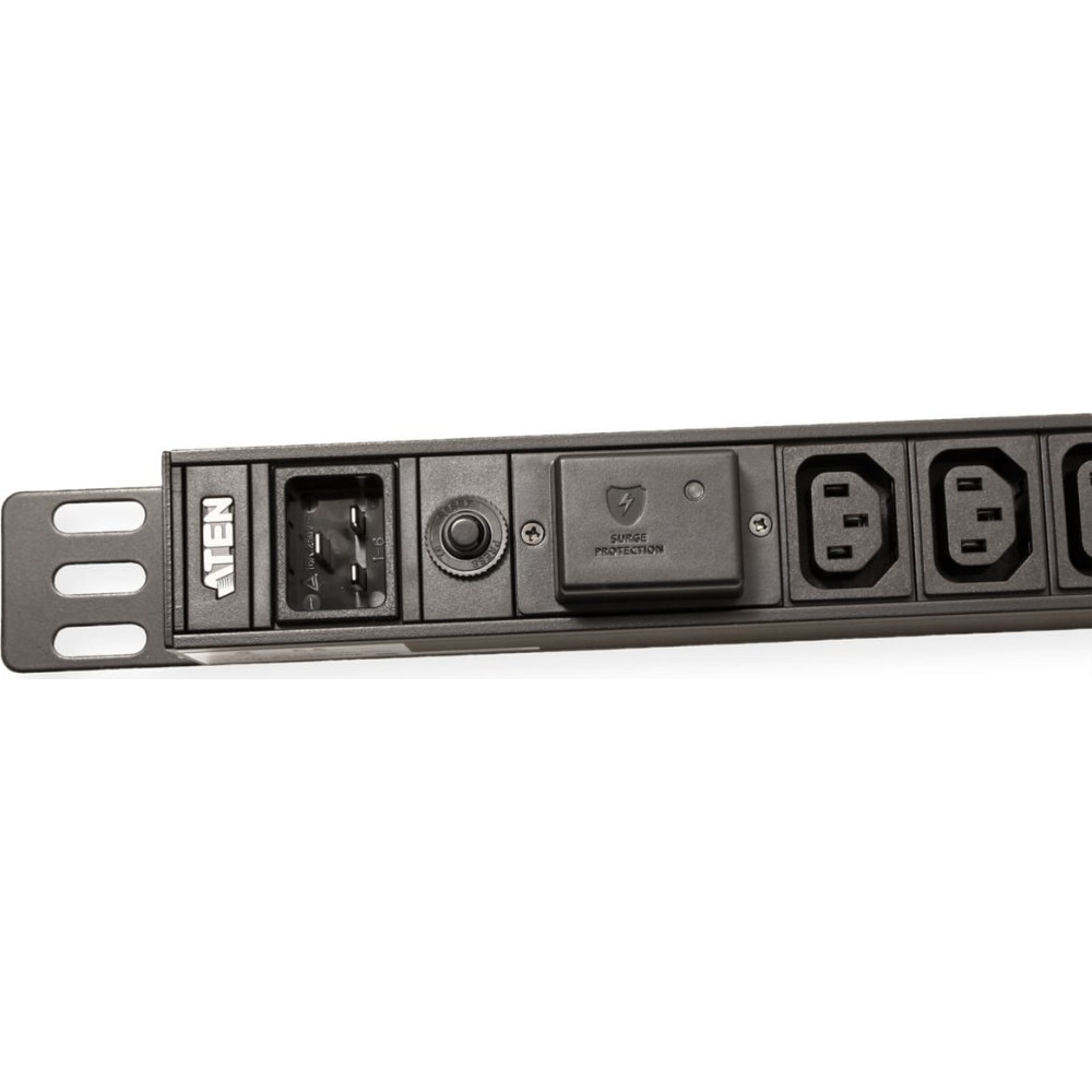 Aten PE0118SG 1U 10A 18-Port Basic PDU mit Überspannungsschutz