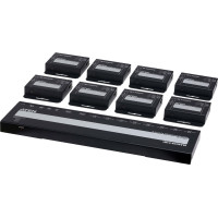 Aten VS1828KIT 8-Port 4K HDMI Cat6 Splitter mit 8 Empfänger