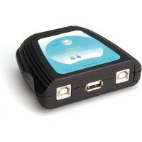Value Manual USB 2.0 Printer Switch, 2 Ports