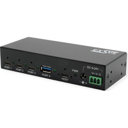 Exsys EX-12293HMS 4 Port USB 3.2 Metall HUB 3x C- und 1x A-Anschlüsse