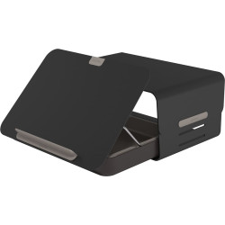 Dataflex Addit Bento ergonomisches Schreibtischset, schwarz