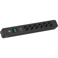 Bachmann PRIMO 2 6xCEE7/3 1xSPD-Plus 1xswitch 2.0m CEE7/7