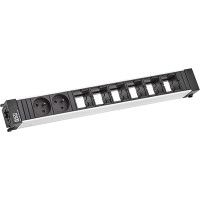Bachmann CONFERENCE TOP FRAME X-Large, Socket outlet 2xUTE 6xABD