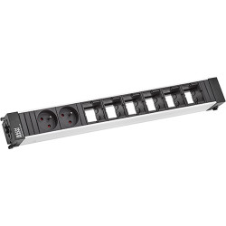 Bachmann CONFERENCE TOP FRAME X-Large, Socket outlet 2xUTE 6xABD