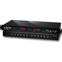 Gude 8226-1 EPC NET IP-Fernschaltsteckdose, 2x 6fach, Strommessung am Einzelport