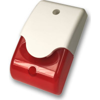 Gude 7940 Kombi-Alarmgeber, optisch, akustisch, rot
