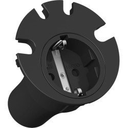Bachmann LOOP IN cable gland, black