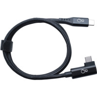 Bachmann Ochno USB-C cable angled 0.7m black