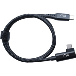 Bachmann Ochno USB-C cable angled 0.7m black