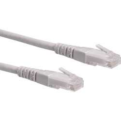 Roline UTP Patch Cord, Cat.6 (Class E), grey, 0.5 m