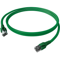 Easylan FlexBoot Patch Cable Cat.6A, S/FTP, green, 2 m