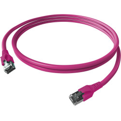 Easylan FlexBoot Patch Cable Cat.6A, S/FTP, violet, 1.5 m