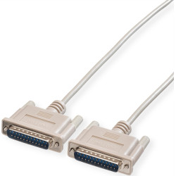 Roline RS232 Cable, M - M, 3 m
