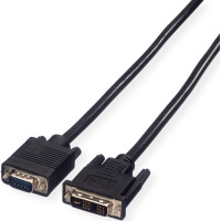 Value DVI Cable, DVI (18+5) - HD15, M/M, 3 m