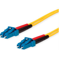 Teleg&auml;rtner TELEG&Auml;RTNER FO Duplex Patch Cables 2x E9/125 OS2, 1x LC Duplex - 1x LC Duplex, yellow, 10 m