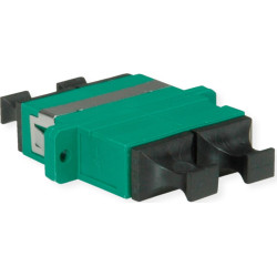 Telegärtner TELEGÄRTNER SC/APC Duplex Adaptor, Singlemode, Ceramic sleeve, plastic housing
