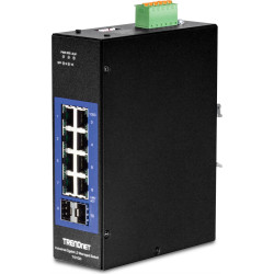 Trendnet Industrie Switch 10 Port Gbit L2 Managed DIN-Rail