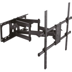 Value Solid Articulating Wall Mount TV Holder, black