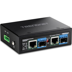 Trendnet 2-Port Industrial SFP to Gigabit PoE++ Media Conv.