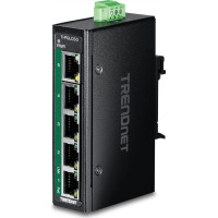 Trendnet 5-Port Industrial Gigabit PoE+ DIN-Rail Mini Switch
